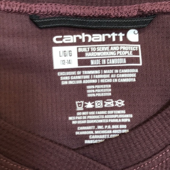 Carhartt womenswear large base force tee has crew tee. - Picture 8 of 10